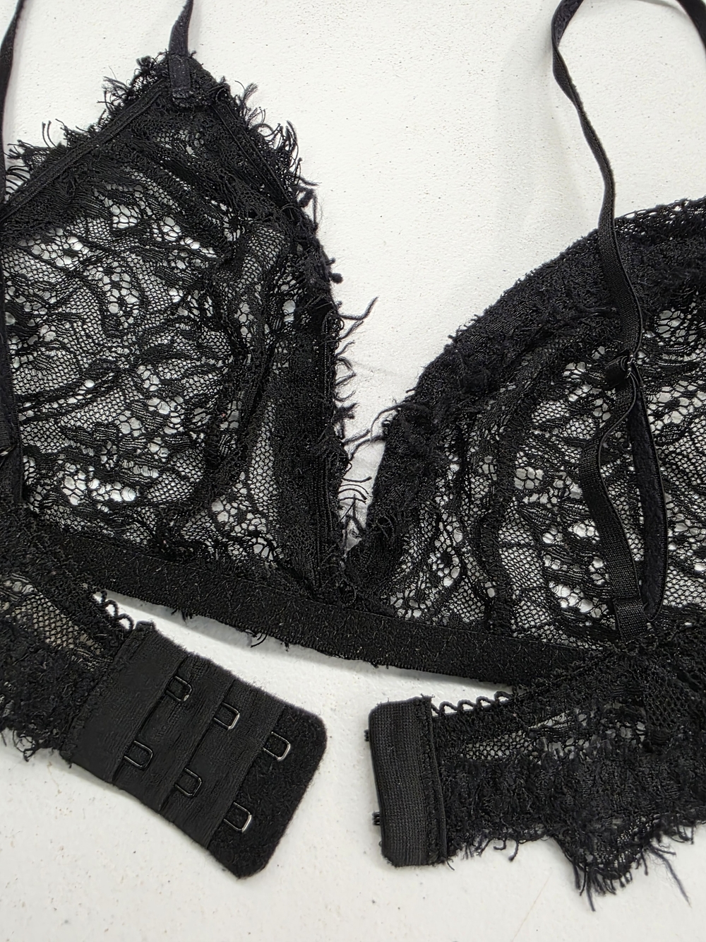 ANINE BING sheer lace bra Black Lace Bralette - Women's Intimates - Picture 8 of 9